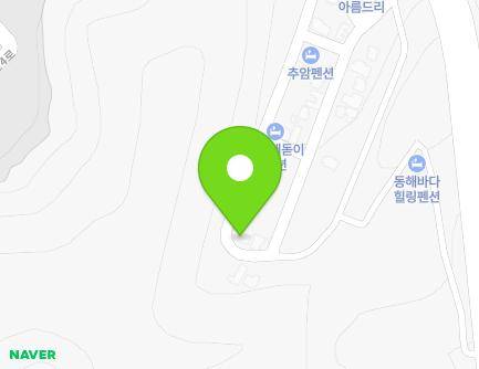 강원특별자치도 동해시 추암택지길 37 (추암동) 지도