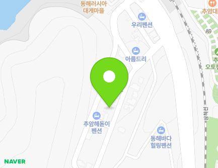 강원특별자치도 동해시 추암택지길 53 (추암동) 지도