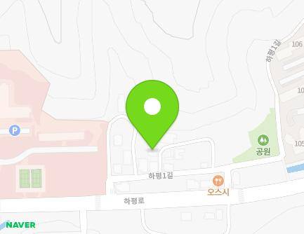 강원특별자치도 동해시 하평1길 7-1 (평릉동) 지도