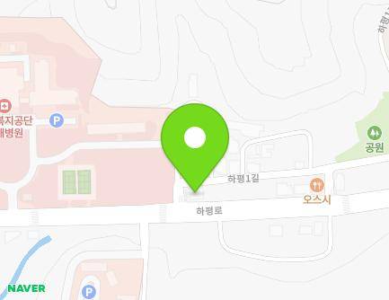 강원특별자치도 동해시 하평로 29 (평릉동) 지도