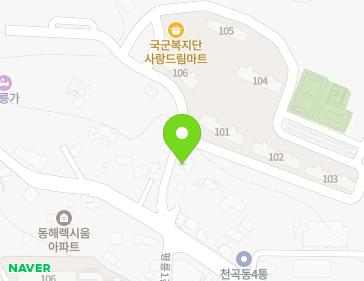 강원특별자치도 동해시 평릉길 58-2 (평릉동) 지도