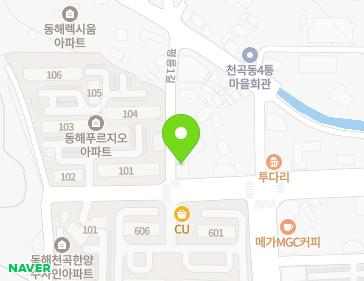 강원특별자치도 동해시 평릉1길 36 (평릉동, 롯데슈퍼) 지도