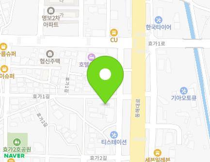 강원특별자치도 동해시 효가1길 3 (효가동, 동원씽크공장) 지도