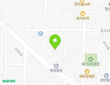 강원특별자치도 동해시 효가리본길 14 (효가동, 꾸러기피아노) 지도