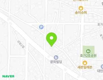 강원특별자치도 동해시 효가리본길 13 (효가동, 떡방앗간) 지도