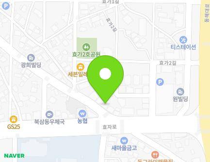 강원특별자치도 동해시 지양길 2-1 (효가동, 연세진의원) 지도