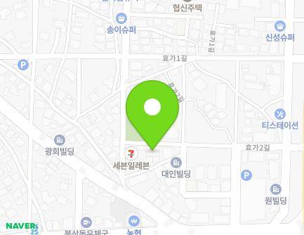 강원특별자치도 동해시 효가2길 17 (효가동, 해마루) 지도