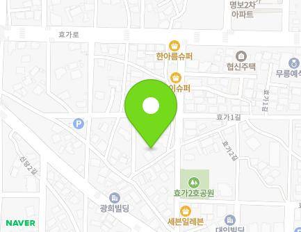 강원특별자치도 동해시 효가리본길 10-5 (효가동) 지도