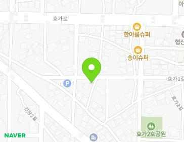 강원특별자치도 동해시 효가리본길 16-1 (효가동) 지도