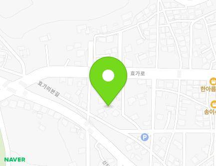 강원특별자치도 동해시 효가리본길 28-1 (효가동) 지도