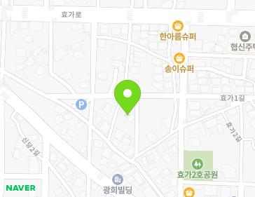강원특별자치도 동해시 효가리본길 14-3 (효가동) 지도