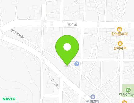 강원특별자치도 동해시 효가리본길 21 (효가동) 지도