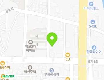 강원특별자치도 동해시 효가로 8-2 (효가동) 지도