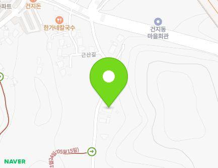 강원특별자치도 삼척시 근산길 35 (건지동, 근산오리농장가든) 지도
