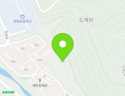 강원특별자치도 삼척시 도계읍 장원길 63-45 (달전교회) 지도