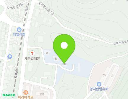 강원특별자치도 삼척시 도계읍 도계우회로 78 (강원대학교도계캠퍼스도원생활관) 지도