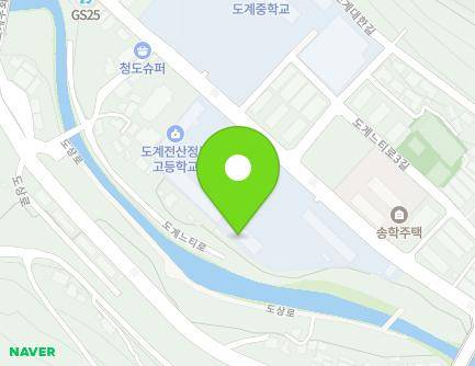 강원특별자치도 삼척시 도계읍 도계느티로 36 (도계중학교) 지도