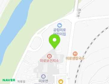 강원특별자치도 삼척시 미로면 강원남부로 4039 (미로교회) 강원특별자치도 삼척시 미로면 강원남부로 4039 (미로교회) 지도