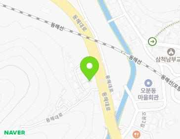 강원특별자치도 삼척시 동해대로 3791-6 (오분동) 지도