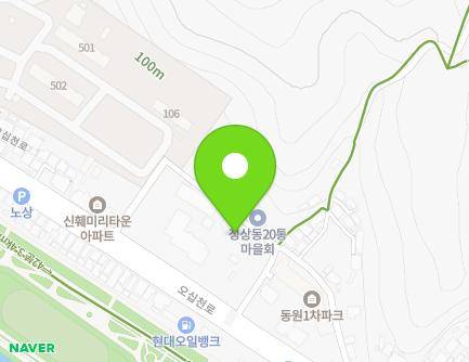 강원특별자치도 삼척시 오십천로 569-23 (정상동, 정상주택) 지도