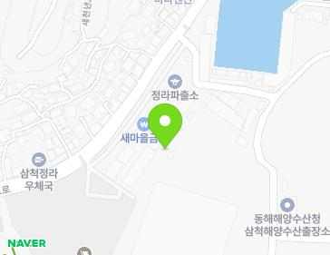 강원특별자치도 삼척시 새천년도로 44-53 (정하동, 정라진교회) 지도