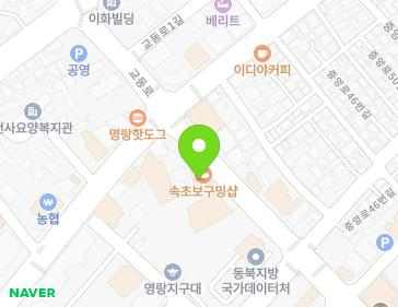강원특별자치도 속초시 엑스포로 175 (교동) 지도