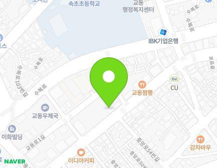 강원특별자치도 속초시 중앙로 51 (교동) 지도