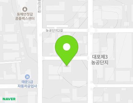 강원특별자치도 속초시 농공단지2길 28 (대포동) 지도