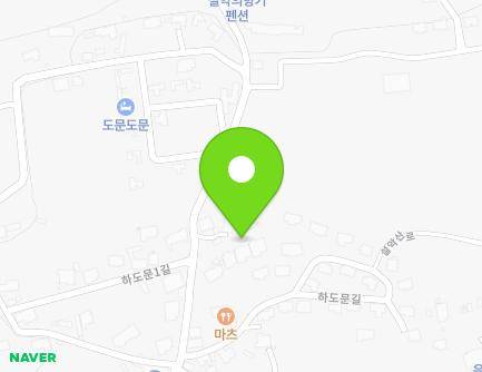 강원특별자치도 속초시 하도문길 20-1 (도문동) 지도