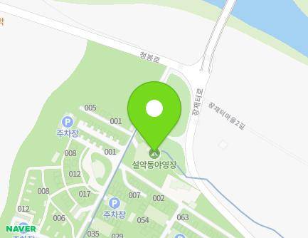 강원특별자치도 속초시 청봉로 25 (설악동, 설악산야영장) 지도