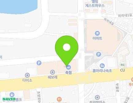 강원특별자치도 속초시 동해대로 4024 (조양동) 지도