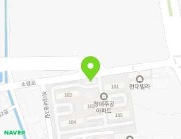 강원특별자치도 속초시 소평로 110 (조양동, 속초청대주공아파트) 지도