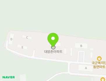 강원특별자치도 양구군 동면 금강산로 1801 (대암아파트) 지도
