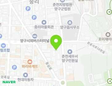 강원특별자치도 양구군 양구읍 관공서로 15-1 지도