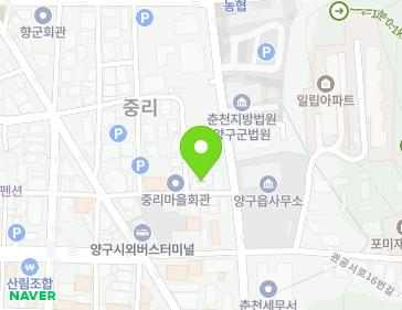 강원특별자치도 양구군 양구읍 관공서로 21-4 지도