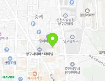 강원특별자치도 양구군 양구읍 관공서로 21-5 지도