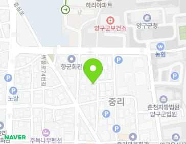 강원특별자치도 양구군 양구읍 관공서로 45-14 지도
