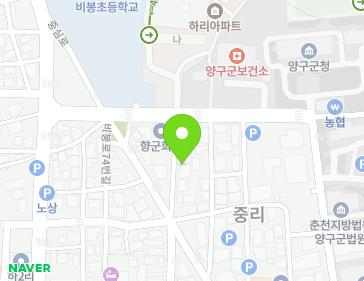 강원특별자치도 양구군 양구읍 관공서로 49-5 지도