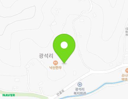 강원특별자치도 양양군 강현면 안골로 136-1 지도