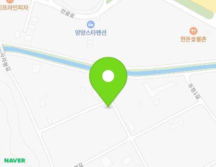 강원특별자치도 양양군 강현면 사자평길 33-1 지도