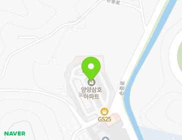 강원특별자치도 양양군 손양면 손중로 211-8 (양양삼호아파트) 지도