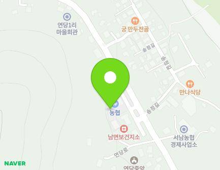 강원특별자치도 영월군 남면 연당로 127 (한반도농협남면지점) 지도