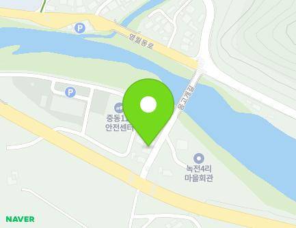 강원특별자치도 영월군 산솔면 응고개길 10-2 (녹전간이집하장) 지도