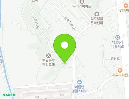 강원특별자치도 영월군 영월읍 느티나무길 5 (소망어린이집) 지도