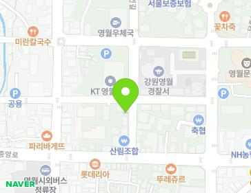 강원특별자치도 영월군 영월읍 단종로33번길 42 지도