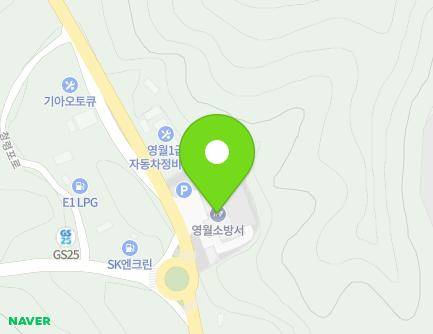 강원특별자치도 영월군 영월읍 영월로 1863 (영월소방서) 지도