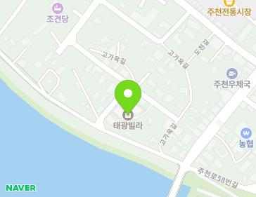 강원특별자치도 영월군 주천면 주천강변길 14-4 (태광주택) 지도