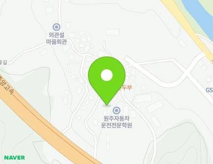 강원특별자치도 원주시 학마을길 52-7 (관설동) 지도