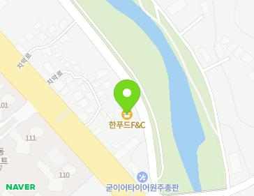 강원특별자치도 원주시 강변로 11 (관설동) 지도