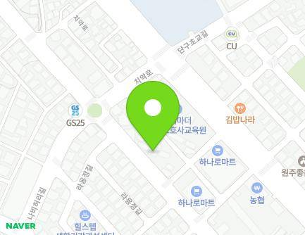 강원특별자치도 원주시 나비허리길 131 (관설동) 지도